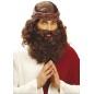 Peluca profeta con barba mesias jesus