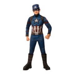 Disfraz Capitan America Endgame premium para niño