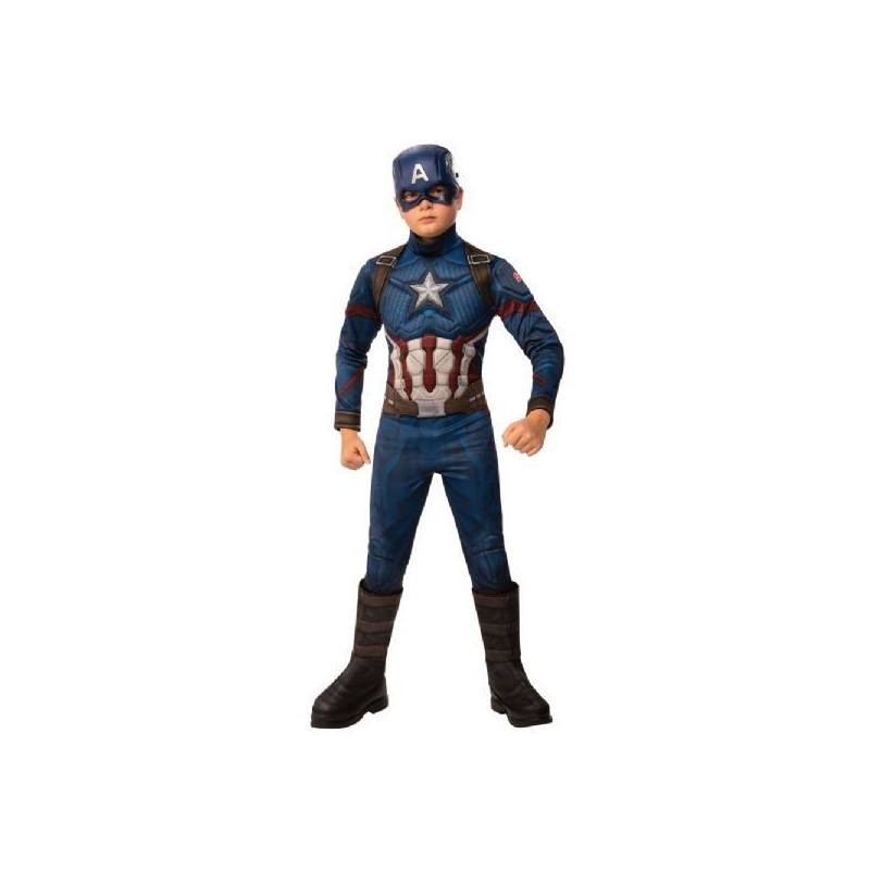 Disfraz Capitan America Endgame premium para niño. Tus disfraces baratos