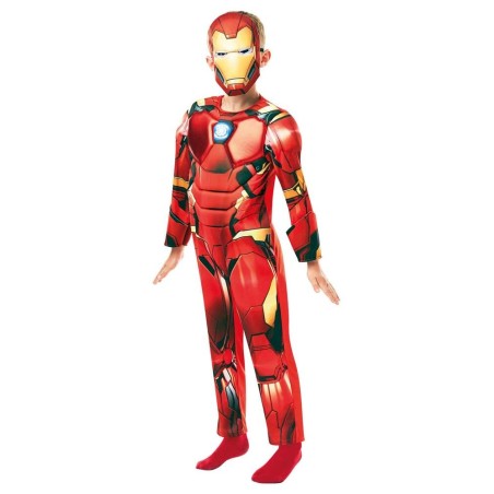 Disfraz Iron Man musculoso talla 5-6 años. Tus Disfraces Baratos