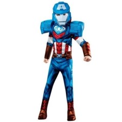 Disfraz Capitan America mech Strike deluxe infantil