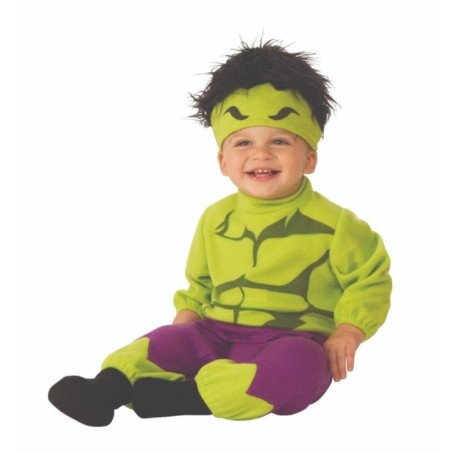 Disfraz Hulk para bebe talla 6-12 meses. Tus Disfraces Baratos