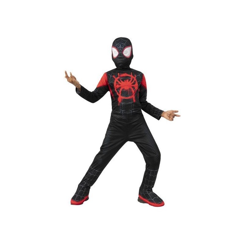 Disfraz Spiderman Miles Morales para niño tallas.Tus Disfraces Baratos