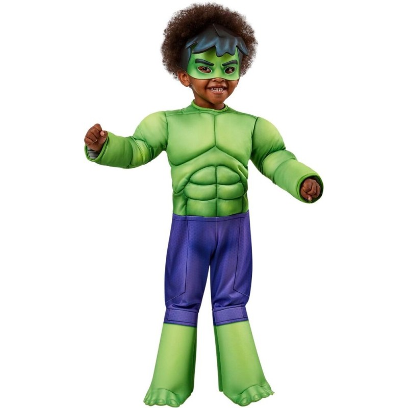 Disfraz Hulk musculoso para niño 2-4 años. Tus Disfraces Baratos