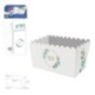 Caja palomitas rectangular Comunión floral 3 uds 14x7 cm