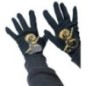Guantes ninja negros infantiles