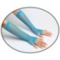 Guantes azul neon red rejilla fluor
