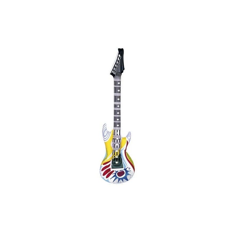 Guitarra electrica hinchable inflable funky 107 cm