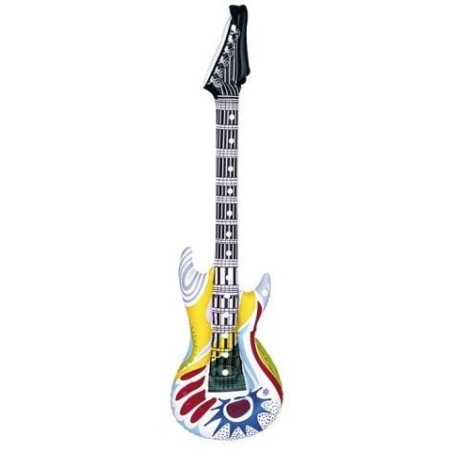 Guitarra electrica hinchable inflable funky 107 cm 23943 8003558239436