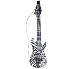 Guitarra hichable zebra 105 cm 23942 8003558239429