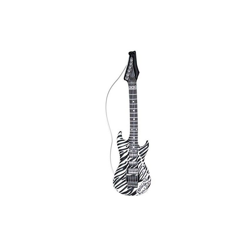 Guitarra hichable zebra 105 cm