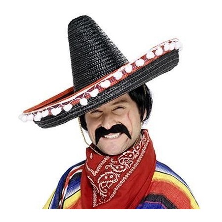 Bigote bandido mexicano