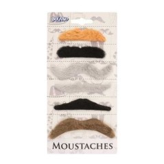 Bigotes surtidos set 6 unidades 1851 8712026018519