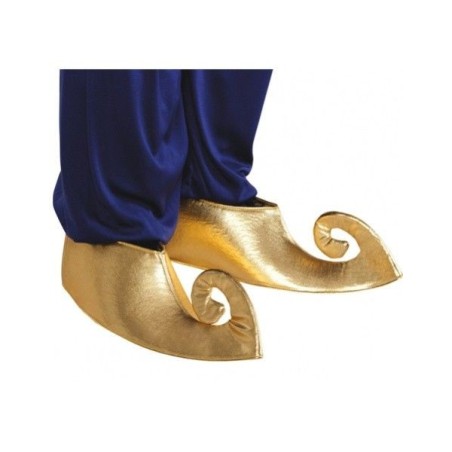 Babuchas arabes doradas para adulto deluxe 8199000 8712026819901