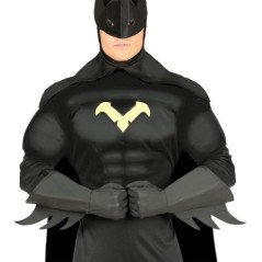 Guantes superheroe negros similar a batman 17478 8434077174784