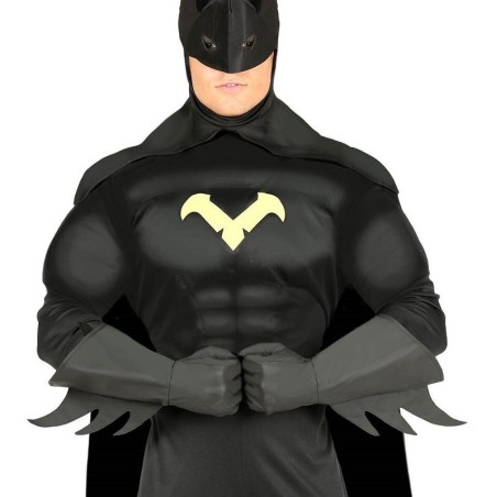 Guantes superheroe negros similar a batman 17478 8434077174784