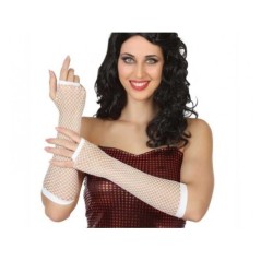 Guantes malla blancos rejilla red 34509 8422259345091