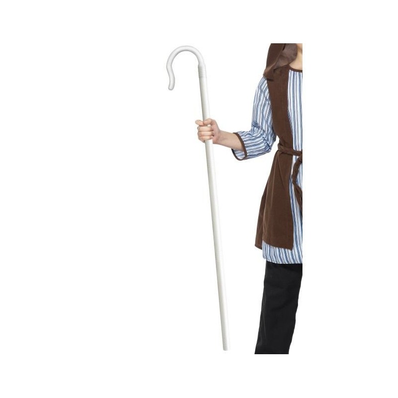 Baston blanco para pastor desmontable