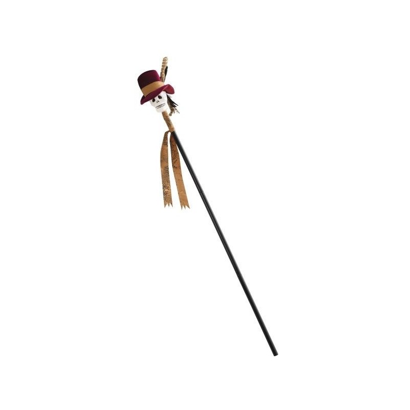 Baston vudu con calavera