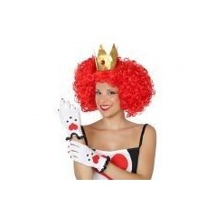 Guantes reina de corazones blancos 50398 8422259503989