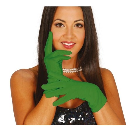 Guantes verde cortos 20 cm 17426 8434077174265