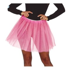 Tutu rosa mujer falda tul 40 cm 17836 8434077178362