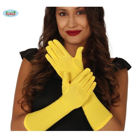Guantes amarillos largos 42 cm 17872 8434077178720