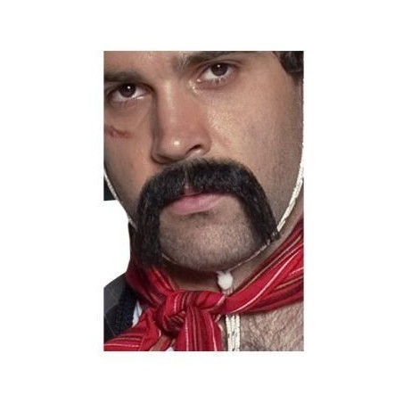 Bigote mejicano autentico duro oeste deluxe 31130 5020570311301