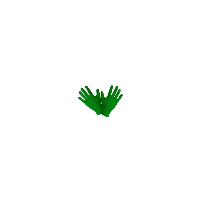 Guantes verdes elfo