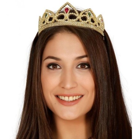 Tiara princesa oro corona fiona medieval 8434077161098 16109