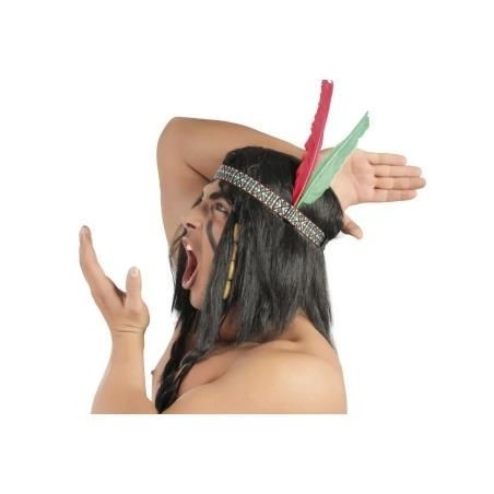 Penacho indio cinta con plumas 8434077132388 13238