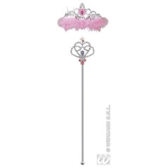Tiara con macolau cetro rosa 8003558191208 1912L