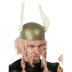 Casco galo asterix alado dorado 8434077166543 16654