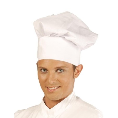 Gorro cocinero tela cheff cocina 8434077130117 13011