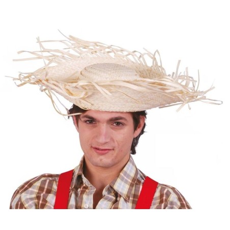 Sombrero espantapajaros paja 8434077136225 13622