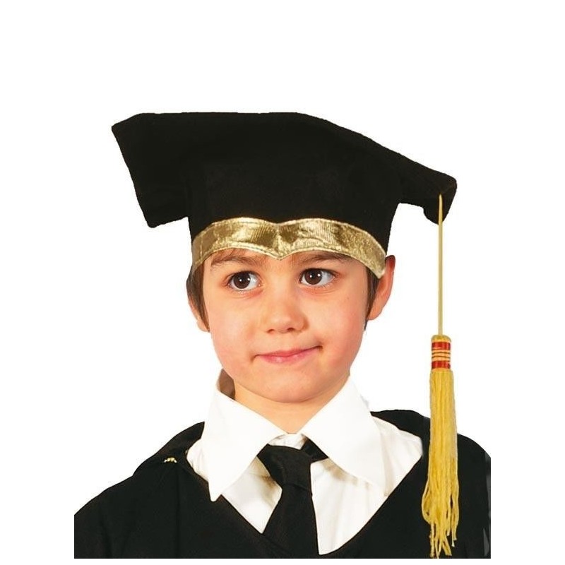 Birrete infantil lujo
