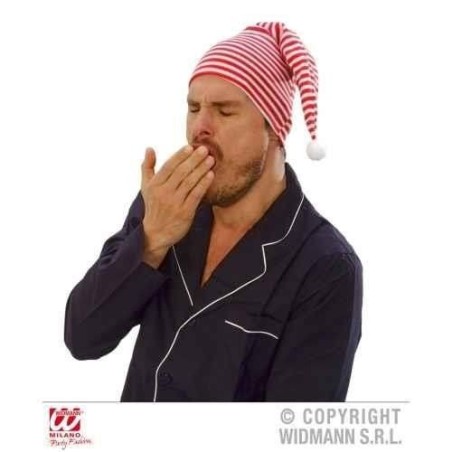 Gorro de noche blanco y rojo de noche 8003558934003 9340R
