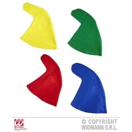 Sombrero enanito gnomo surtido 4 colores 8003558038800 0388D