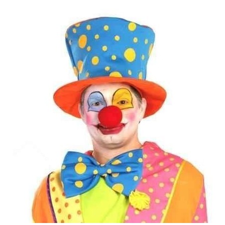 Sombrero payaso naranja y azul 8434077132647 13264