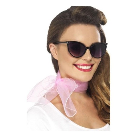 Pañuelo rosa años 60 foulard retro 5020570227503 22750