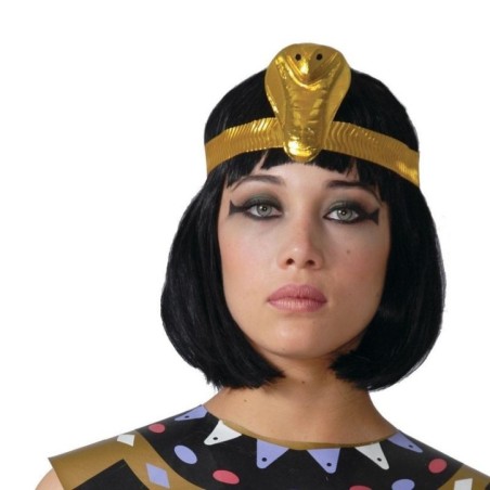 Diadema cleopatra plastico serpiente egipcia 8434077137598 13759