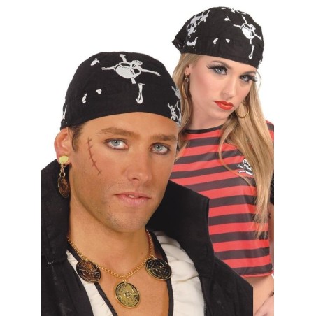 Pañuelo pirata con calveras 8434077139158 13915
