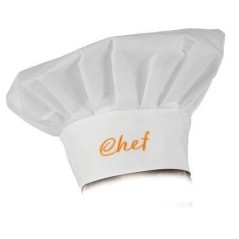 Sombrero chef 57 61 cm cocinero 8712026906472 90647