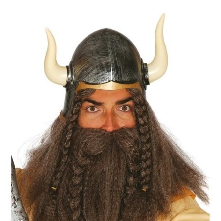 Casco barbaro guerrero vikingo 8434077133644 13364