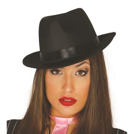 Sombrero gangster negro alta calidad 8434077133903 13390