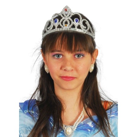 Diadema plata tiara princesa 8434077168196 16819