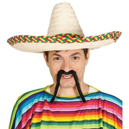Sombrero mejicano de paja 50 cm mexicano 8434077136140 13614