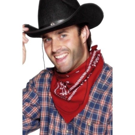 Pañuelo vaquero rojo del oeste 5020570222966 22296