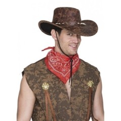 Sombrero aventurero cocodrilo simil cuero 8423667111025 10805