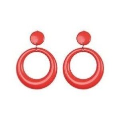 Pendiente sevillana rojo adulto andaluza 8435293340298 4029